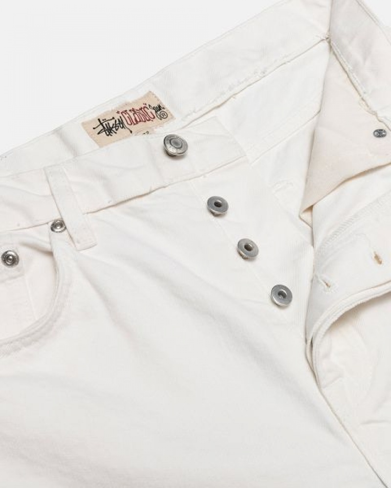 Buy Stussy Jeans Online Australia - Beige Classic Overdyed