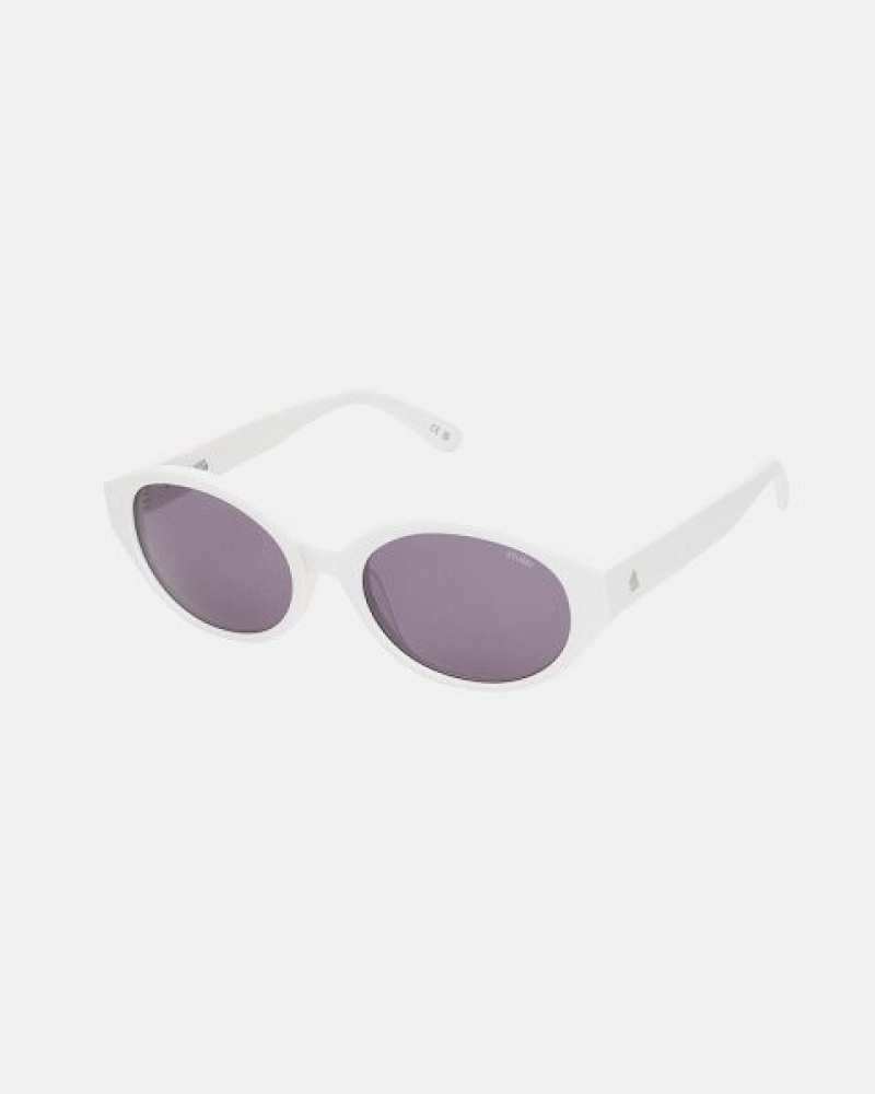 Beige Stussy Penn Sunglasses | 2465RYJXK