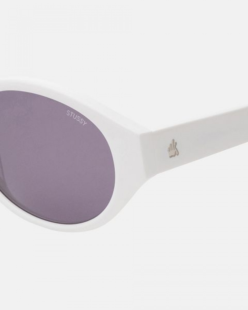 Beige Stussy Penn Sunglasses | 2465RYJXK