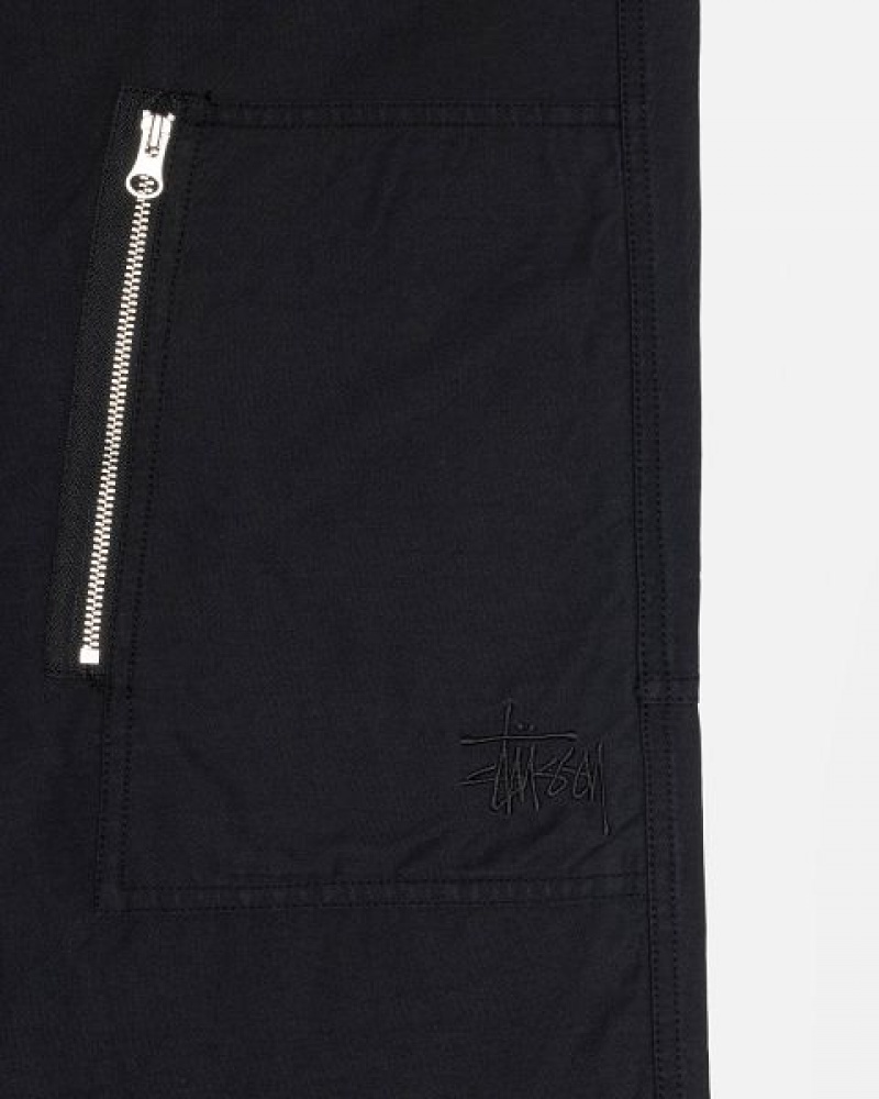 Black Stussy Nyco Flight Pants | 9753CGKQO