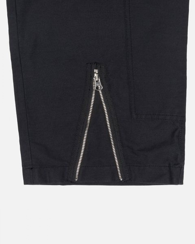 Black Stussy Nyco Flight Pants | 9753CGKQO