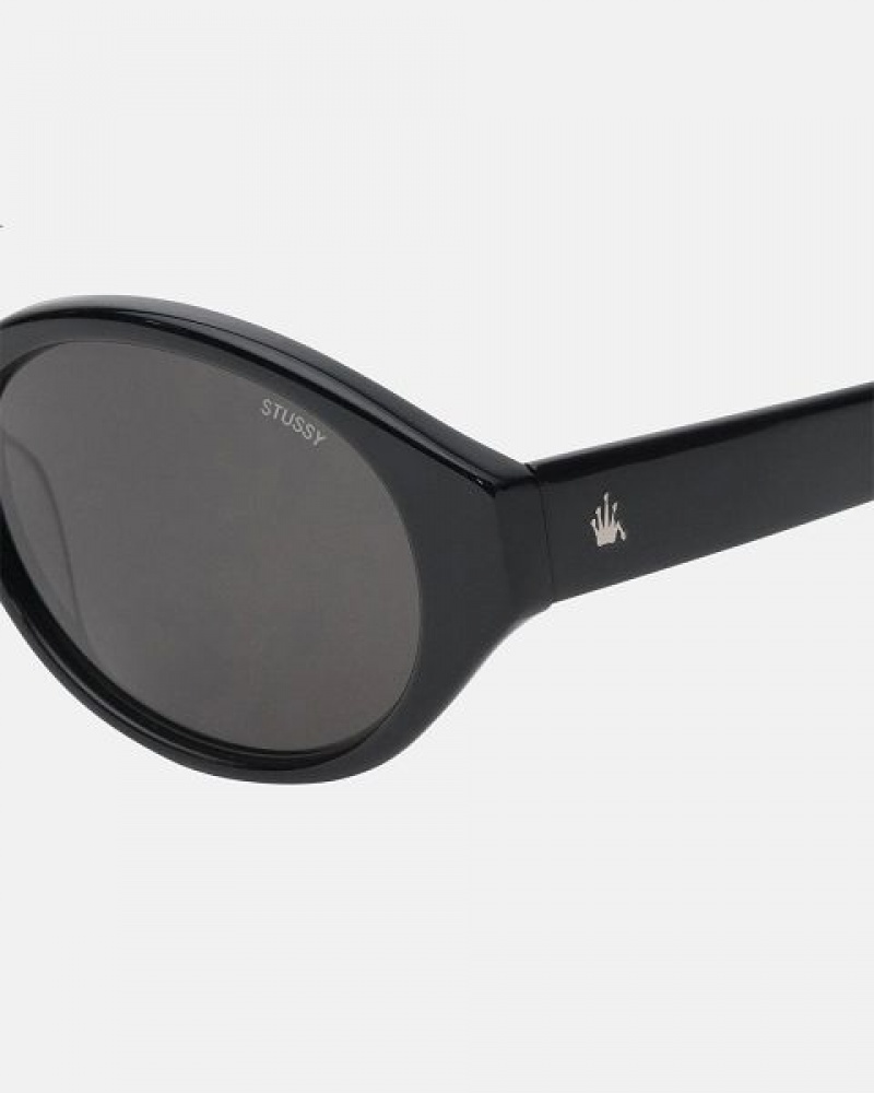 Black Stussy Penn Sunglasses | 4785XHPBQ