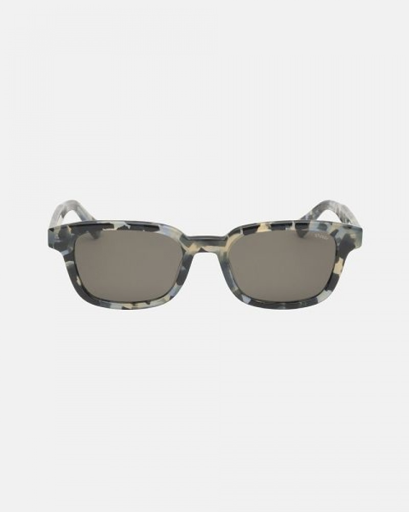 Blue Stussy Owen Sunglasses | 9527FHDGM