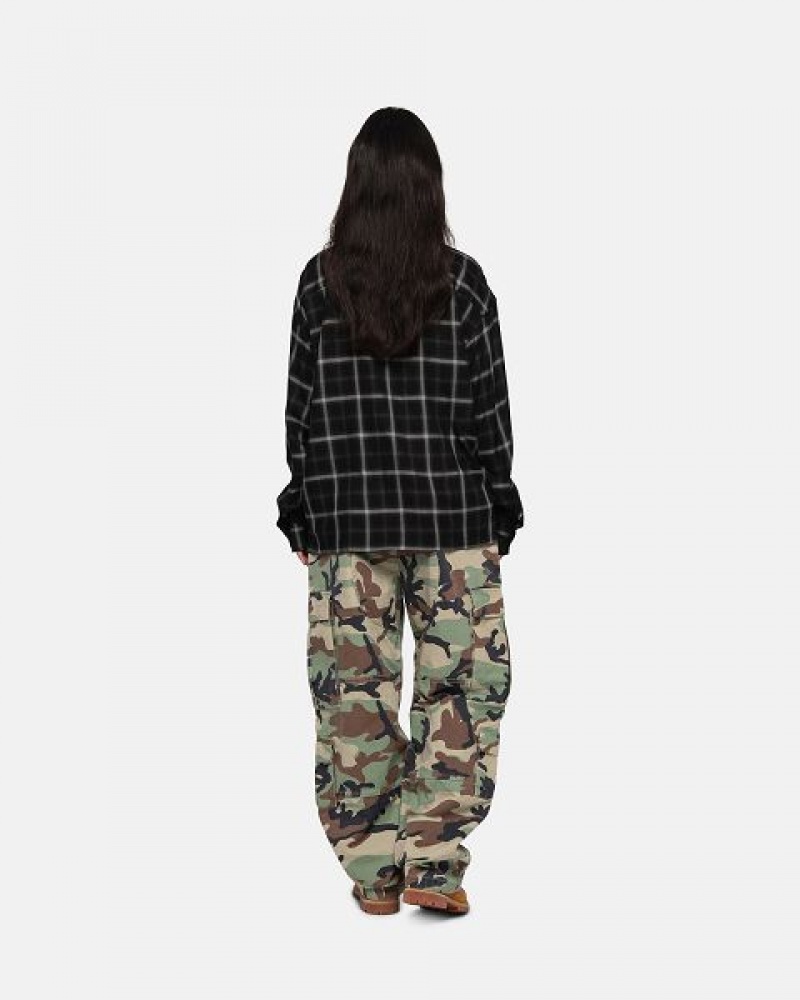 Camo Stussy Surplus Cargo Ripstop Pants | 1256OKGSQ