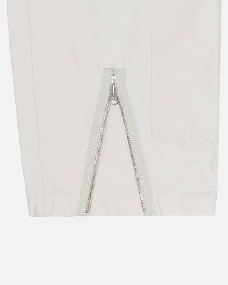 Cream Stussy Nyco Flight Pants | 6754JQZUG