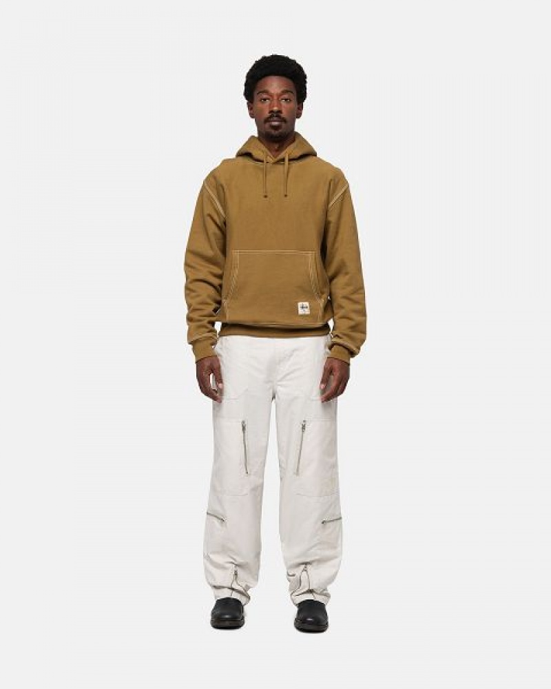 Cream Stussy Nyco Flight Pants | 6754JQZUG