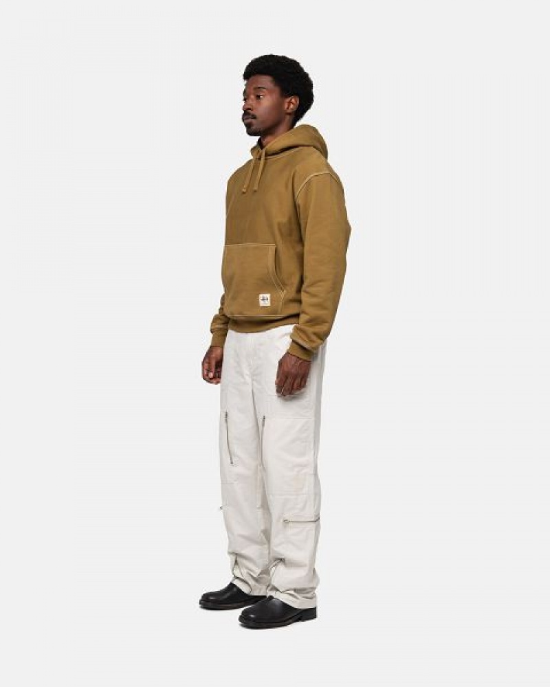 Cream Stussy Nyco Flight Pants | 6754JQZUG