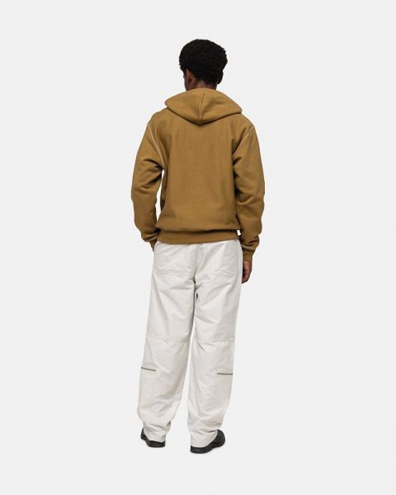 Cream Stussy Nyco Flight Pants | 6754JQZUG