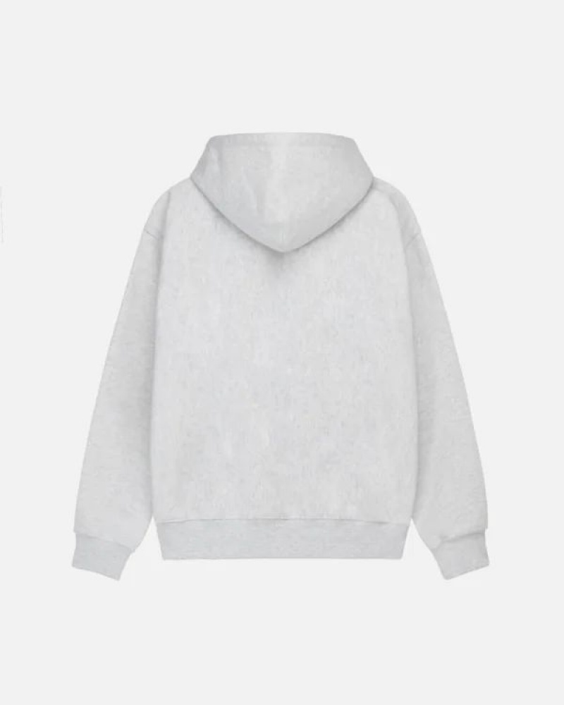 Grey Stussy Soda Can Hoodie | 7630KHRVF