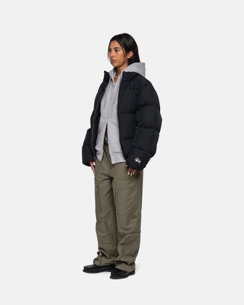 Olive Stussy Nyco Flight Pants | 5312OFPJQ