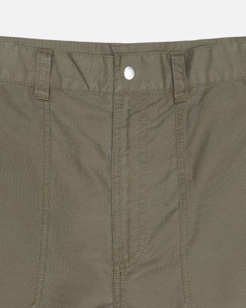 Olive Stussy Nyco Flight Pants | 5312OFPJQ