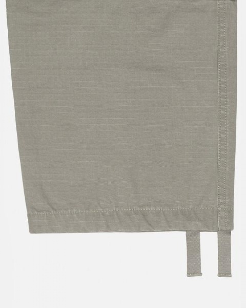 Olive Stussy Surplus Cargo Ripstop Pants | 8516CNKQS