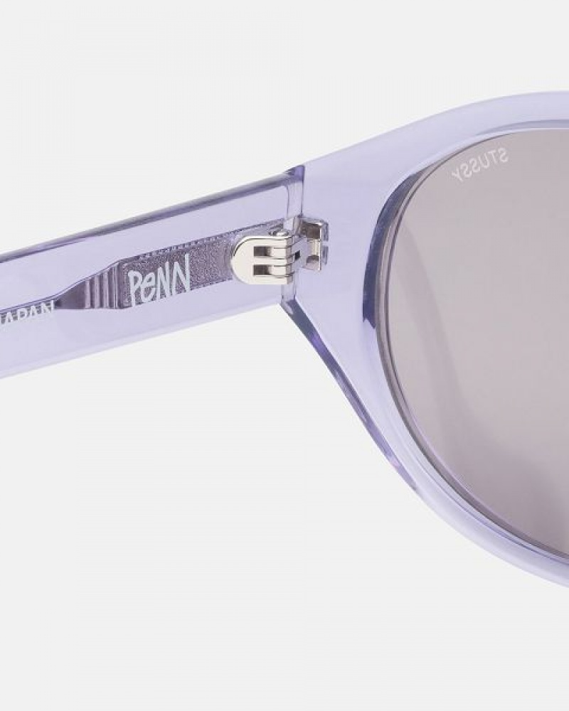 Purple Stussy Penn Sunglasses | 6594XWSYP