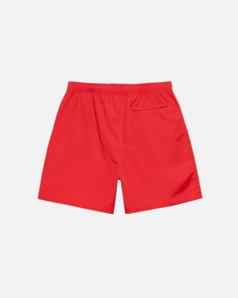 Red Stussy Ss-link Water Shorts | 6012EMWDO