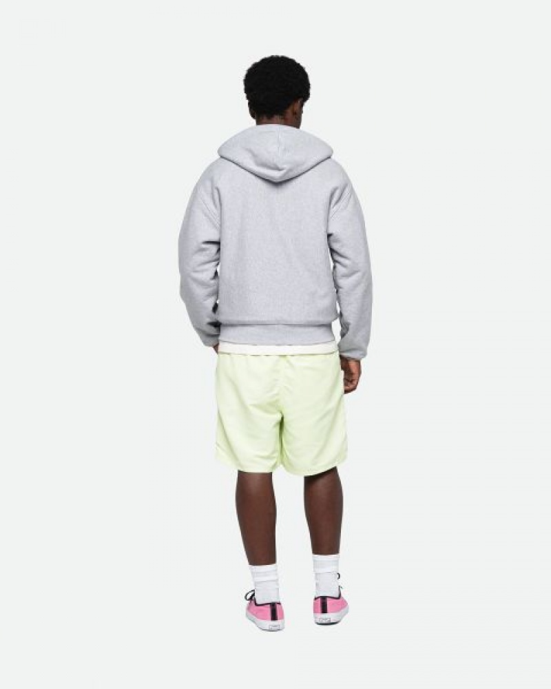 Yellow Stussy Water Big Basic Shorts | 3140LPWGT